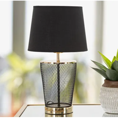 LAMPA STOŁOWA CHAINE TOWER Ø 25X44 cm